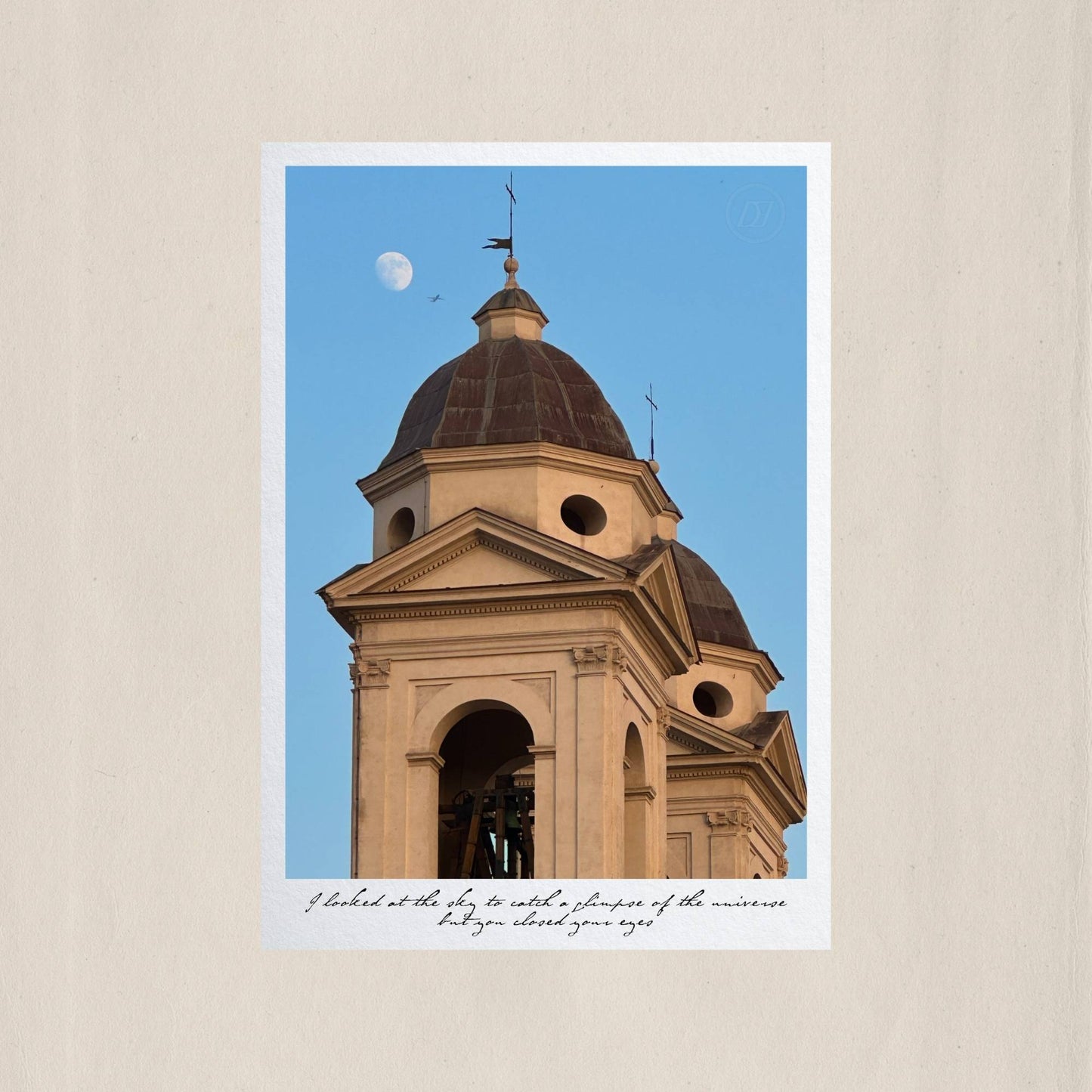 Trinità dei Monti rising gracefully under the Roman sky – Des Épigraphes. Captured by Tolga Avan.